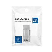 Adapteris Micro USB į Type C Blue Star - balta