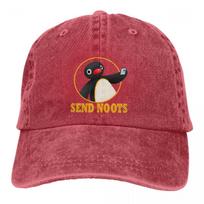 Vasarinė kepurė Skydelis Siųsti Noots Hip Hop Kepurės Pingu Pinga Pingvinas TV Kaubojiška skrybėlė Kepurės su snapeliu One Size