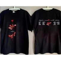 1990 DEPECHE MODE World Violator Koncertiniai Marškinėliai Trumpomis Rankovėmis S-3XL Unisex Vyrams Moterims Vasariniai Medvilniniai Marškinėliai Juodi 4XL