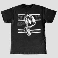 NEW John Coltrane Music Lover Heavy Cotton Black S-5XL T Shirt EL096 Unisex T-Shirt Graphic Tee XXXXL
