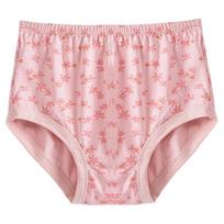 Didelio dydžio medvilninės aukštu liemeniu bokserio tipo kelnaitės vidutinio amžiaus ir pagyvenusioms moterims. 2XL: 120-140 lbs
