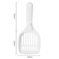 Kompaktiška, aukštomis sienelėmis, pusiau uždara kačių tualeto dėžutė kačiukams 235mm x 105mm balta