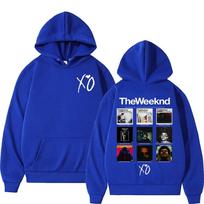 Reperis The Weeknd Albumo Viršelis Grafiniai Džemperiai Vyrams Moterims Oversized Mada Hip Hop Pop Muzika Palaidinė Kūno Šildytuvas Džemperis su Gobtuvu Megztiniai 4XL