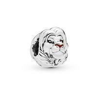 Pandora Disney Liūtas Karalius Simbą 925 Sidabro Pakabukas Moteriški papuošalai 798049ENMX Silver