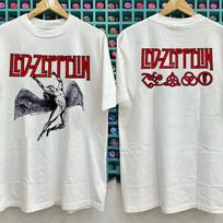 2026 Led Zeppelin Roko Grupė Trumpomis Rankovėmis Marškinėliai Madingi Sportiniai Grynos Medvilnės Vyriški Marškinėliai Vaikų Drabužiai Marškinėliai Y2k Moteriški 4XL