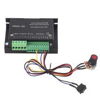 WS55 180 BL Bešepetėlis Variklio Vairuoklis 3 Fazės Variklio Greičio Valdiklis 20V iki 50V 10A Elektriniams Įrankiams CNC Staklėms