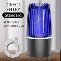 Uodų žudikė lempa Elektrinė uodų gaudyklė lempa Nutildyti vabzdžių gaudyklė Radiacijos USB uodų naikintojas Fly Bug Zapper kambariui USB basics