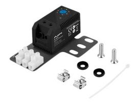 Lanberg Closed-loop thermostat 10A for rack cabinets with 19″ ear and terminal block | AK-1505-B | Black