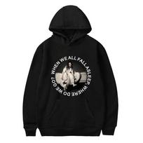 Spotlight Festiva Print Hoodies Billie Eilish Fan Pullovers Men Women Oversized Vintage Hip Hop Fashion Casual Sweatshirt Cloth 4XL