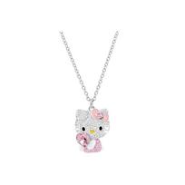 Swarovski Hello Kitty Širdelės Krištolo Karoliai Moteriški karoliai 5228241 Box (Random Color)