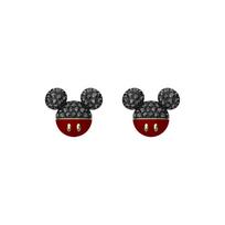 Swarovski Mikis ir Mini Aukso Tonas Auskarai Moteriški Auskarai Juodi 5566691 Box (Random Color)