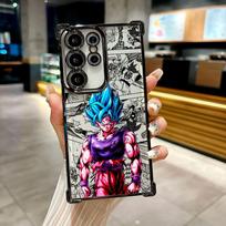 Dragon B-Ball Goku Super Saiyan Vegeta dėklas Samsung S26 telefonui Galaxy S26 S25 S24 S23 S21 Ultra S20 FE S25 Plus dangtelis Galaxy S20 Ultra