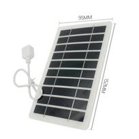 5V Saulės baterija 2W USB įkrovimas Nešiojamas Lankstus Rinkinys Lengvas Mini Sistema Telefonams Automobiliui Kempingui Žygiams Maitinimo Bankai IP65 1PC