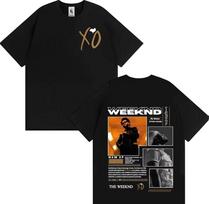 The Weeknd 100%cotton Men's Shirt Oversized After Hours Album Graphics Summer Women's Y2k Hip Hop O-neck Rock Streetwear Tshirt 4XL