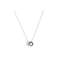 Swarovski Dextera Akmens Dvigubas Žiedas Rodžiu Padengtas Karoliai Moterims karoliai 5445706 Box (Random Color)