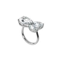 Swarovski Millenia Kokteilinis Žiedas Kriaušės Formos Moteriški žiedai Sidabrinis 5601568 52