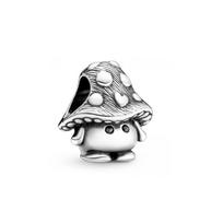 Pandora 925 Sidabro Smagus Grybo Pakabukas Vyriškas Pakabukas 799528C01 Box,F,Silver