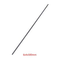 1 vnt. paprastas matinis anglies pluošto vamzdis dronų priedai OD6*4mm 8*6mm 10*8mm ilgis 500mm gamyklinis CNC pjovimas A1