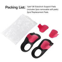 Flat Foot Orthopedic Insoles Arch Support Plantar Fasciitis Relief Shoe Inserts Health Sole Pads Feet Care