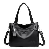 Single-shoulder Bag Ladies' Bag Fashionable and Versatile Tote Bag Soft Leather Hand-held Crossbody Bag juoda