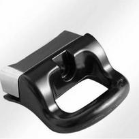 Universalus senovinio stiliaus aliuminio lydinio greitpuodžio rankenos keitimas Universal Single Hole Pot Ear 1 piece juoda