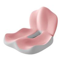 Sėdynės pagalvėlė su ergonomišku dizainu, atrama juosmeniui, neslystanti, su atminties putomis, lengva, nešiojama, skausmą malšinanti sėdynės pagalvėlė juoda