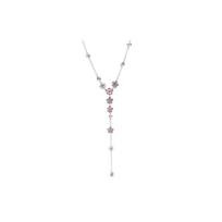 Pandora Manman Persikų Žiedų Serijos Karoliai Moteriški karoliai 398074NCCMX Box