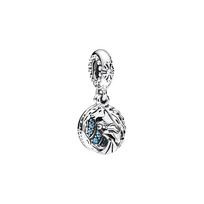 Pandora Disney Frozen Elsa And Anna Charm Women Charm Silver 798456C01 One Size