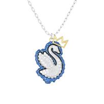 Swarovski Swan Fashion Versatile Personality Necklace Women necklace Blue 5649199 Box (Random Color)
