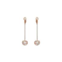 Swarovski Generation Auskarai be skylučių Moteriški auskarai Rožinio aukso 5636510-1 Rose Gold-tone Plated,F