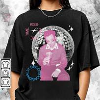 Harry Styles bučiuoja visada Disko kartais 2026 albumas Spausdintas T-shirt Medvilniniai drabužiai Vyriški laisvalaikio mada Unisex T-shirt 4XL