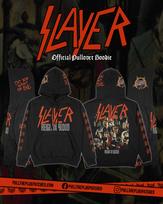 Slayer Reign in Blood Hoodis Megztinis Vyrams Moterims Per dydį Y2k Vilna Gatvės Palaidinė Amerikietiška Death Metal Grupė Moteriški Vyriški Drabužiai 4XL