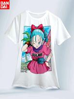Dragon Ball Z Bulma Spausdininiai Marškinėliai Vyrams 2026 Vasara Balti Oversized Marškinėliai Anime Gatvės Stilius Harajuku Laisvi Medvilniniai Viršutiniai Drabužiai Grafiniai Laisvalaikio 4XL