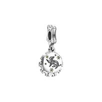 Pandora Hufflepuff pakabukas Iš Harrio Poterio serijos Vyriškas pakabukas Sidabrinis 798832C01 One Size