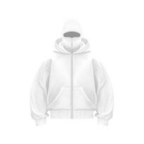 Unisex Balaklava Šiltas Laisvas Džemperis su Gobtuvu Užsegamas Kasdienis Švarkas su Veido Kauke Rudeniui Žiemai Lauko Sportui Gatvės Drabužiai S