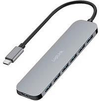 Logilink Hub USB-C 7-port, USB-A 5Gbps, 20W PD UA0457