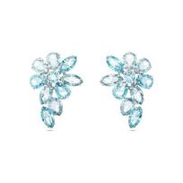 Swarovski Gema lašo formos dekoratyviniai auskarai su mėlynais auskarais 5666016 Box (Random Color)