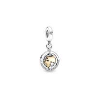 Pandora Besisukantis Gaublys Pakabukas Moteriški papuošalai Sidabrinis 799303C01 Box,Silver