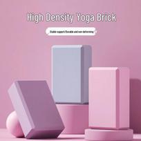 Didelio tankio putplasčio jogos plyta moterims ir vaikams - Ideali sportui, naudojimui namuose ir šokio pratyboms Purple 120g (1 brick) white