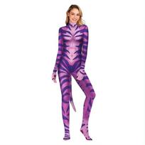 2023 Halloween Anime Avatar 2 Unisex Cosplay Jumpsuit Children XL-130 violetinė