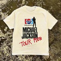 Michael Jackson 1988 m. turas Spausdinti Amerikietiški Kvėpuojantys Patogūs Aukštos Kokybės Streetwear Marškinėliai Y2k Ins Y2k Trumpomis Rankovėmis Klasikiniai 4XL black
