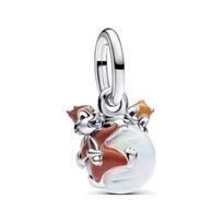 Pandora Disney Chip And Dale Pakabukas Moteriškas pakabukas Sidabrinis 793532C01 Box