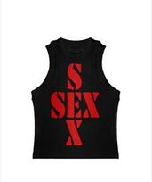 2000s y2k Harajuku New Model Ribbed Tank Streetwear Trendy personality Clothes Year round clothing Unisex Comfortable Short soft L