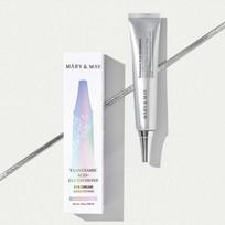 Mary&May Tranexamic Acid + Glutathione Eye Cream 30ml Brightening & Anti-Wrinkle Treatment for Dark Circles and Blemishes