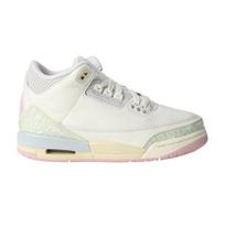 Air Jordan 3 Retro GS Pavasaris Ore Vaikų sportbačiai Balti Sail Aura-Jade-Aura-Iris-Whisper IF4758-100 36