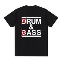 Funny Drum and Bass T Shirt Rum and Ass Lovers Jokes Short Sleeve 100_ Cotton T-shirt Unisex Fashion Classic Oversized Shirt 4XL