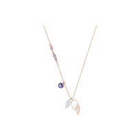 Swarovski Duo Symbolic Series Violetiniai Angelų Sparnai Karoliai Rožinio Aukso Atspalvio Moteriški karoliai 5535523 Box (Random Color)