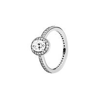 Pandora Vintage Elegant Ring With Diamonds Women rings Silver 191017CZ 54