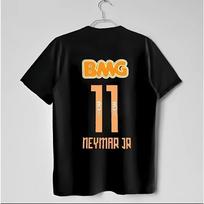 2026 m. Pavasaris ir vasara BMG Neymar Jr 11 Oficialūs futbolo marškinėliai_Aukščiausios kokybės futbolo gerbėjų apranga, grynos medvilnės T-shirt Y2k Trumpos rankovės Klasikiniai 4XL