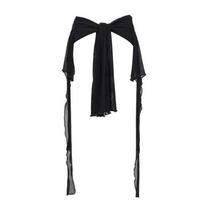 Streetwear Hip-hop Scarf See Through Waistband Jeans Pants Decor Jazz Dance Scarf raudona